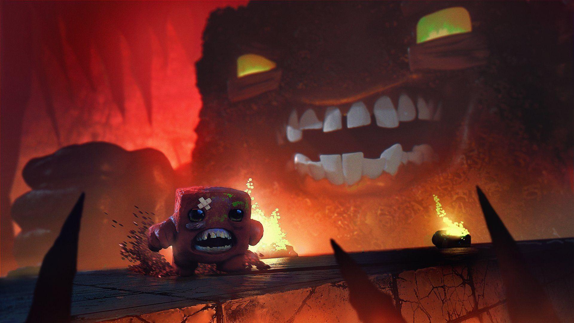 Super Meat Boy Wallpapers Wallpaper Cave
