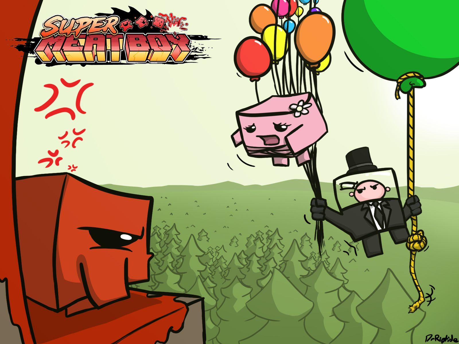 Super Meat Boy Wallpapers Wallpaper Cave