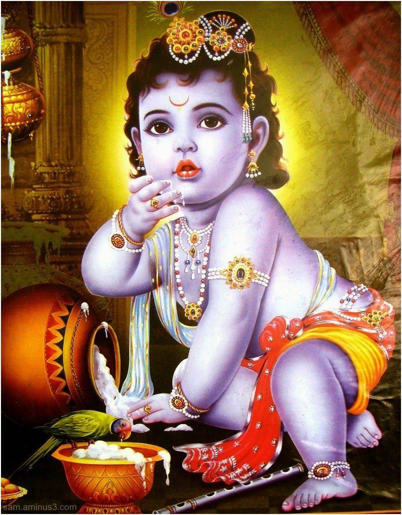 Child Krishna Wallpapers Wallpaper Cave