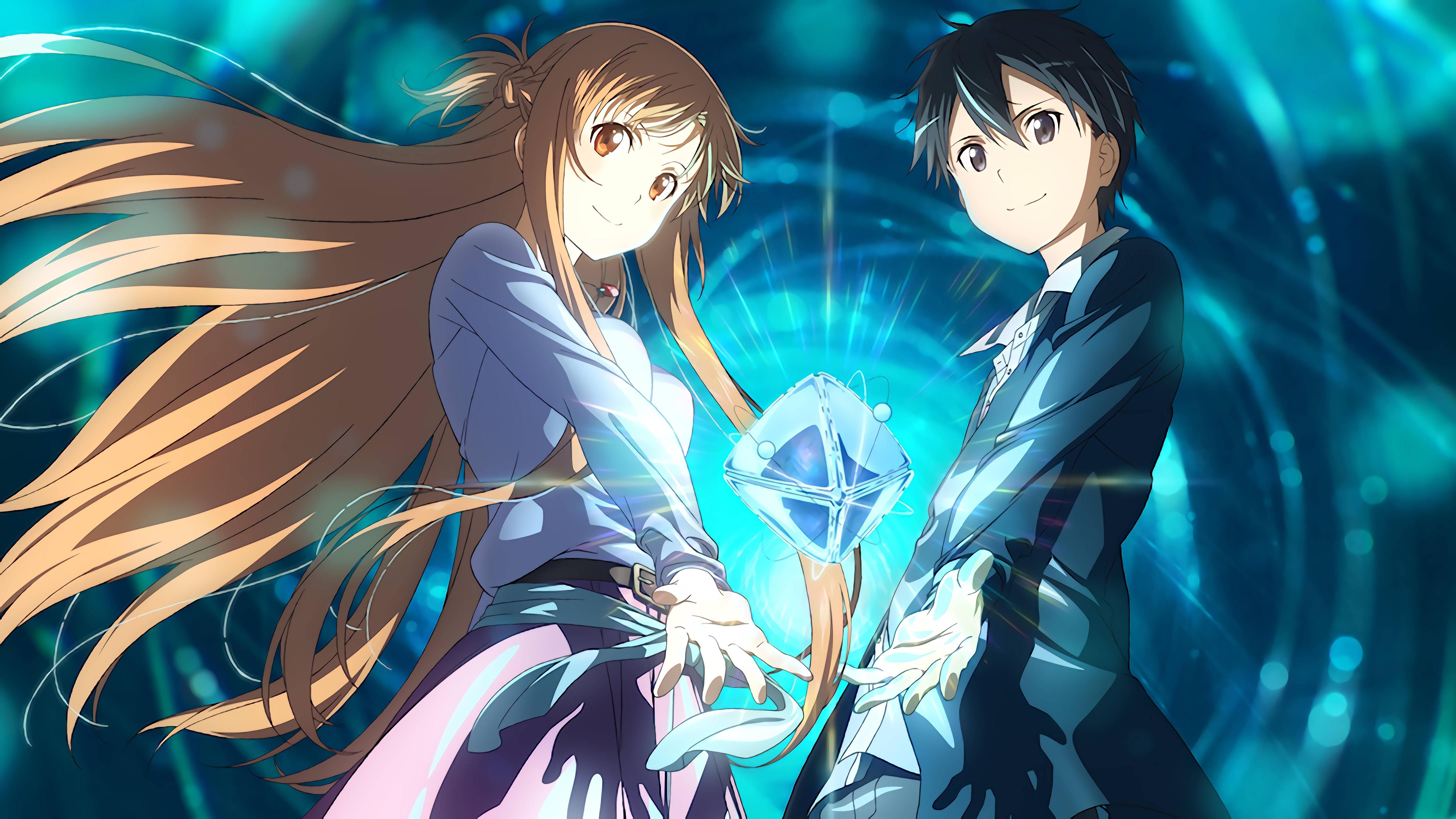 Kirito And Asuna Wallpapers Wallpaper Cave
