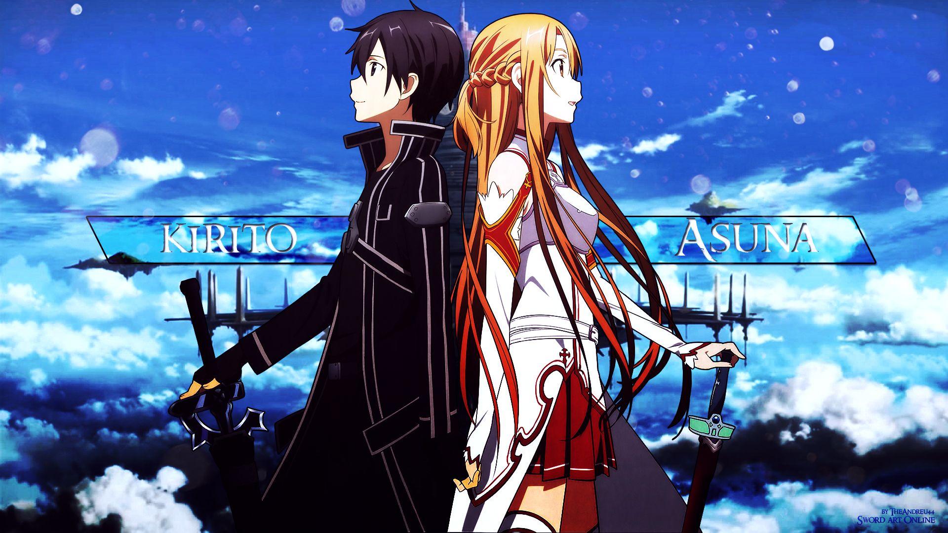 Kirito And Asuna Wallpapers Wallpaper Cave