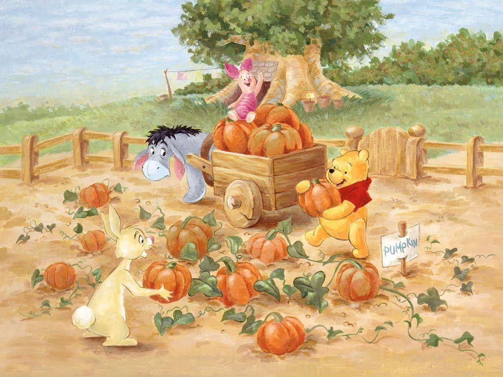 Pooh Thanksgiving Wallpapers Wallpaper Cave