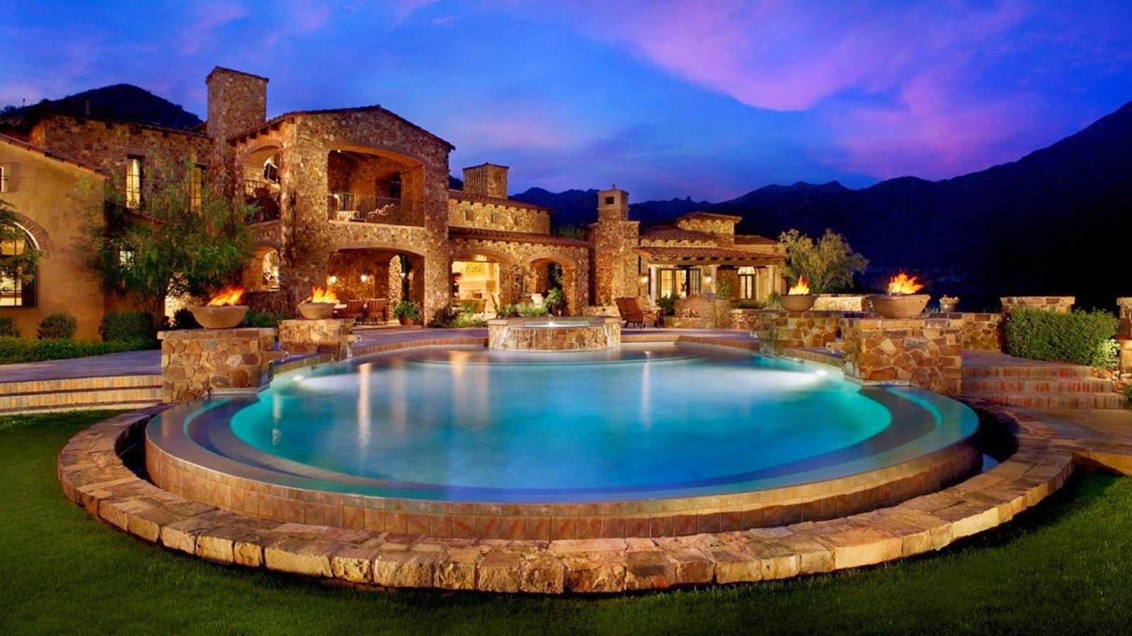 Luxury Mansion Wallpapers Wallpaper Cave
