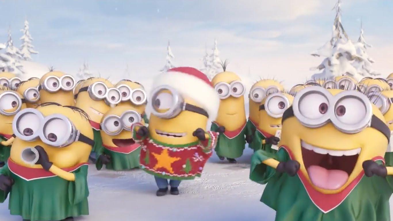 Minions Christmas Wallpapers Wallpaper Cave