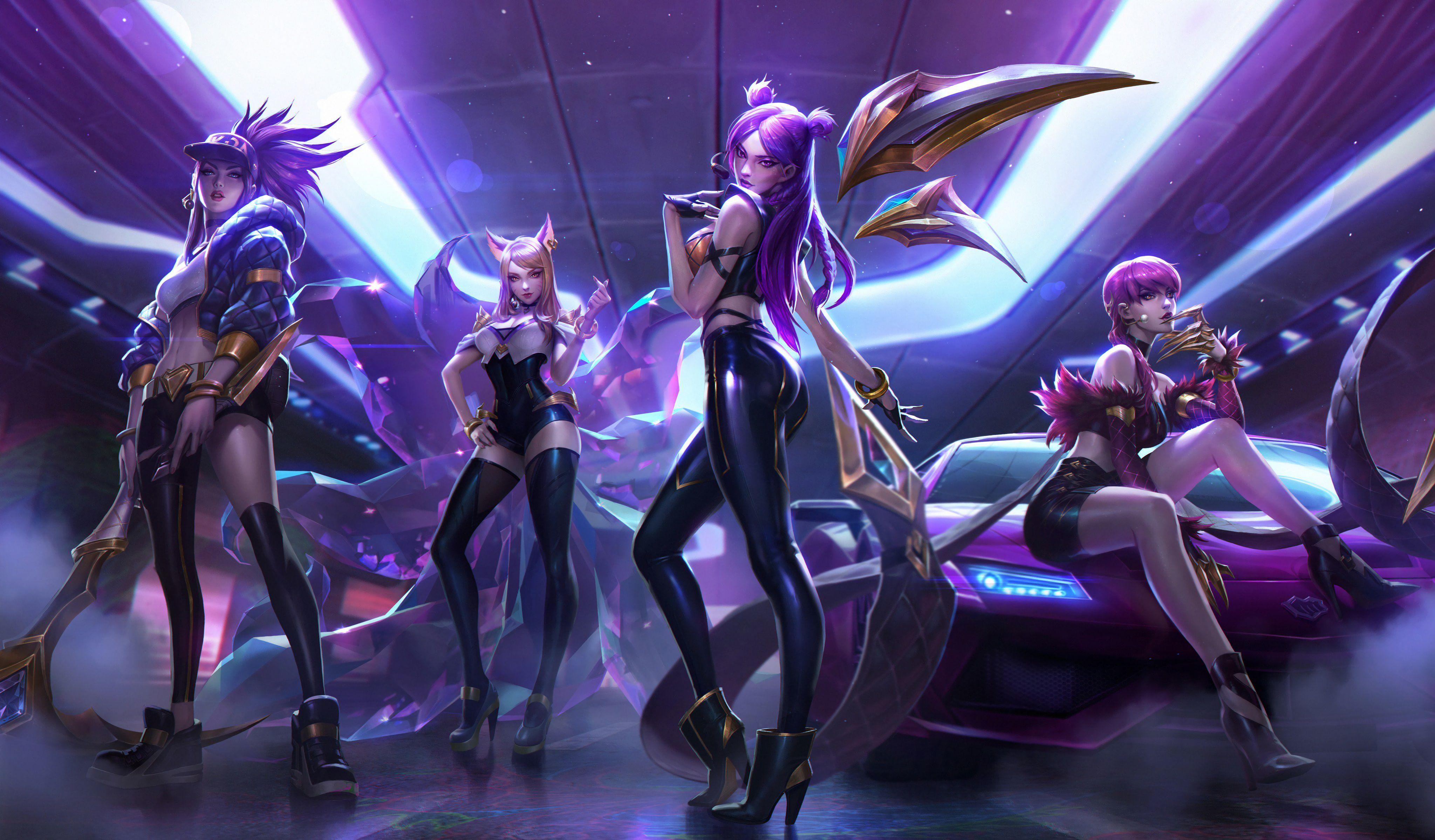 KDA Wallpapers - Wallpaper Cave