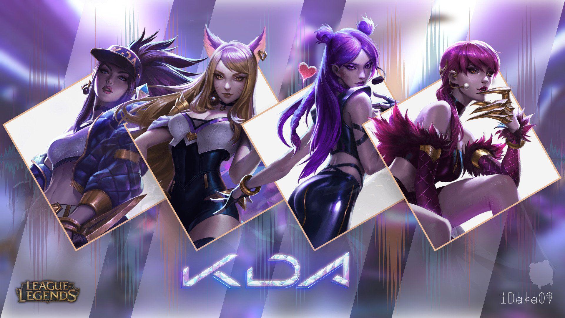 KDA Wallpapers Wallpaper Cave