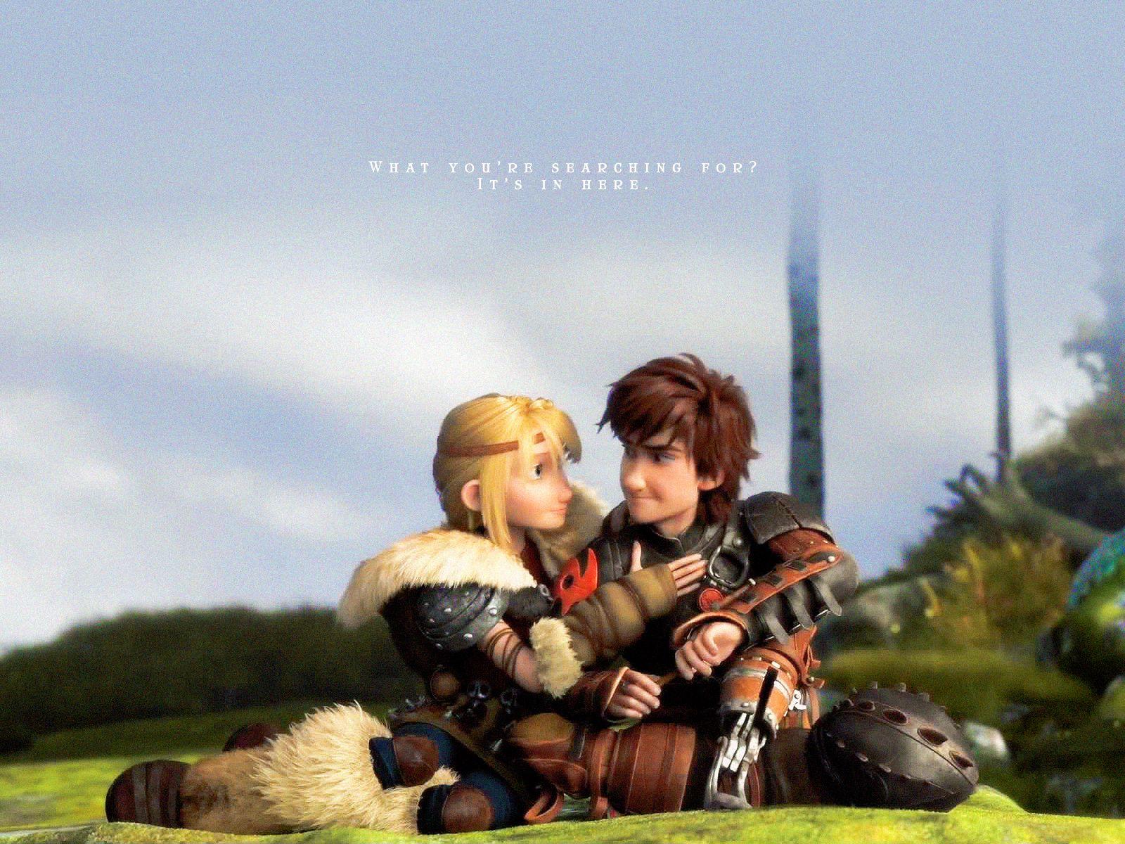 Hiccup And Astrid Wallpapers Wallpaper Cave