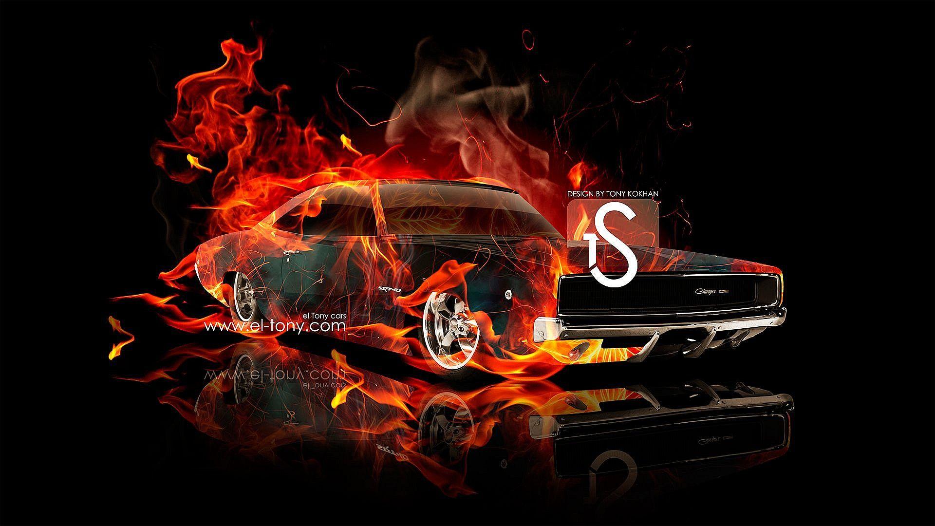 Fire Cars Wallpapers Wallpaper Cave