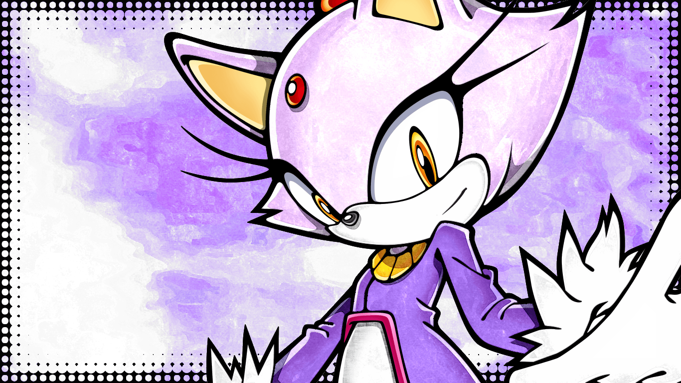 Blaze The Cat Wallpapers Wallpaper Cave