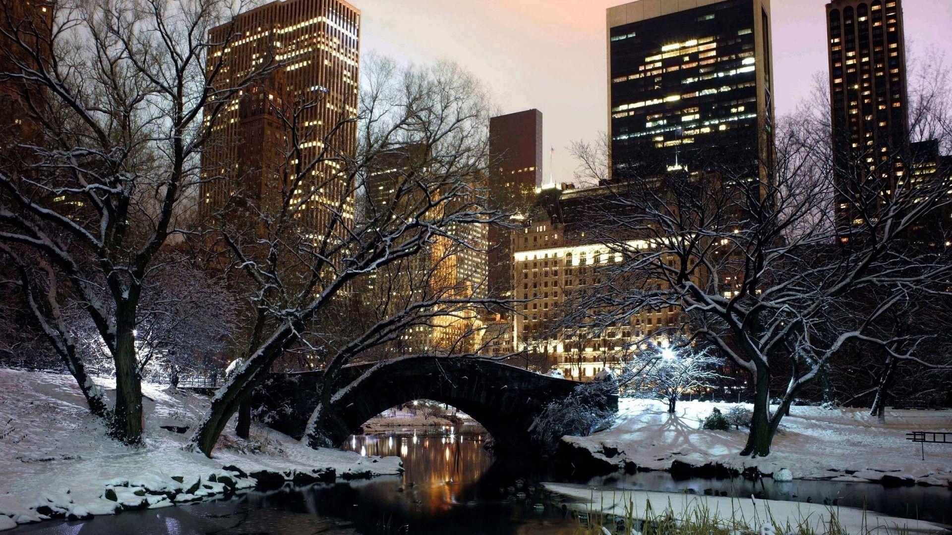 New York Winter Wallpapers Wallpaper Cave