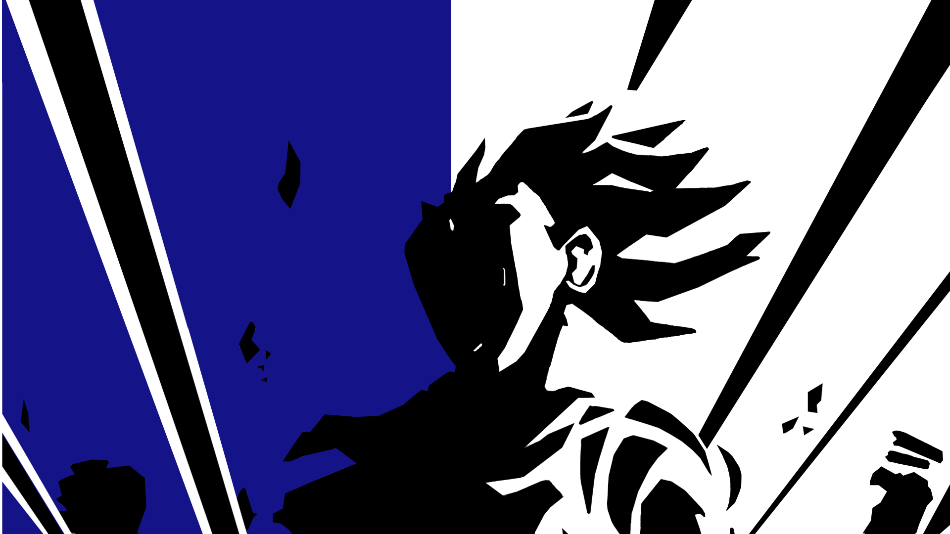 Dragon Ball Z Black And White Wallpapers Wallpaper Cave