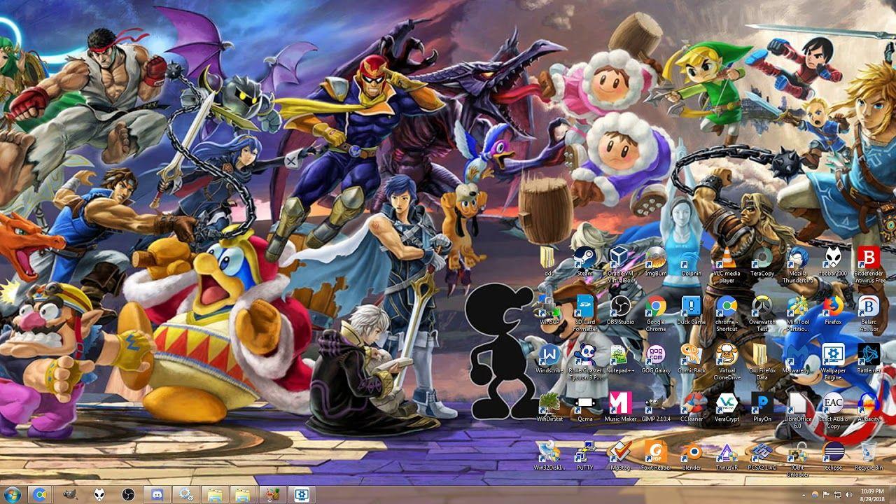 Super Smash Bros Ultimate Logo Wallpapers Wallpaper Cave