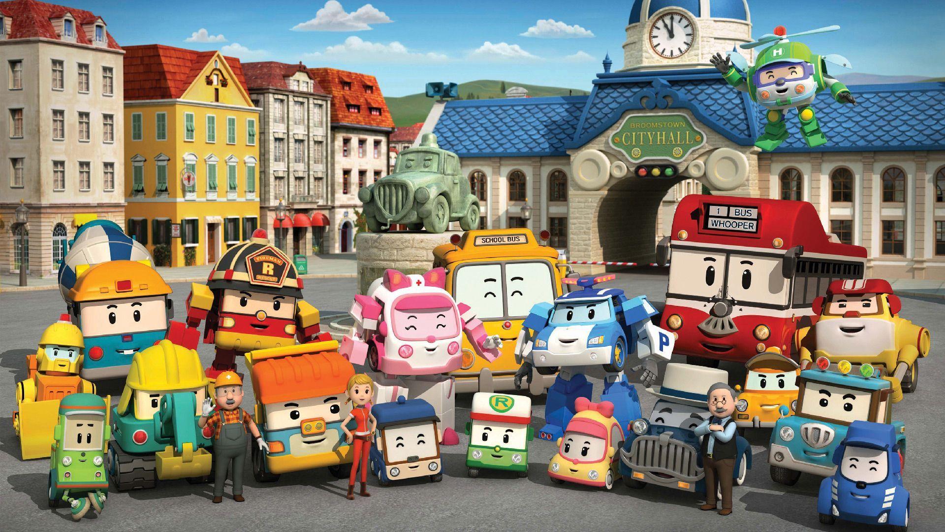 Robocar Poli Wallpapers Wallpaper Cave