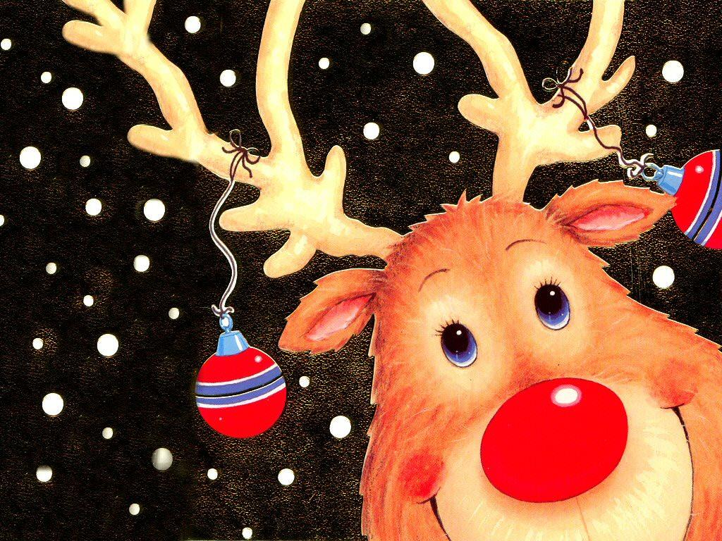 Christmas Rudolph Wallpapers Wallpaper Cave