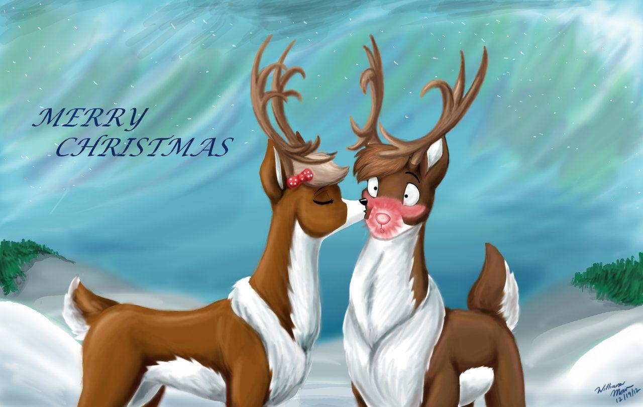Christmas Rudolph Wallpapers Wallpaper Cave