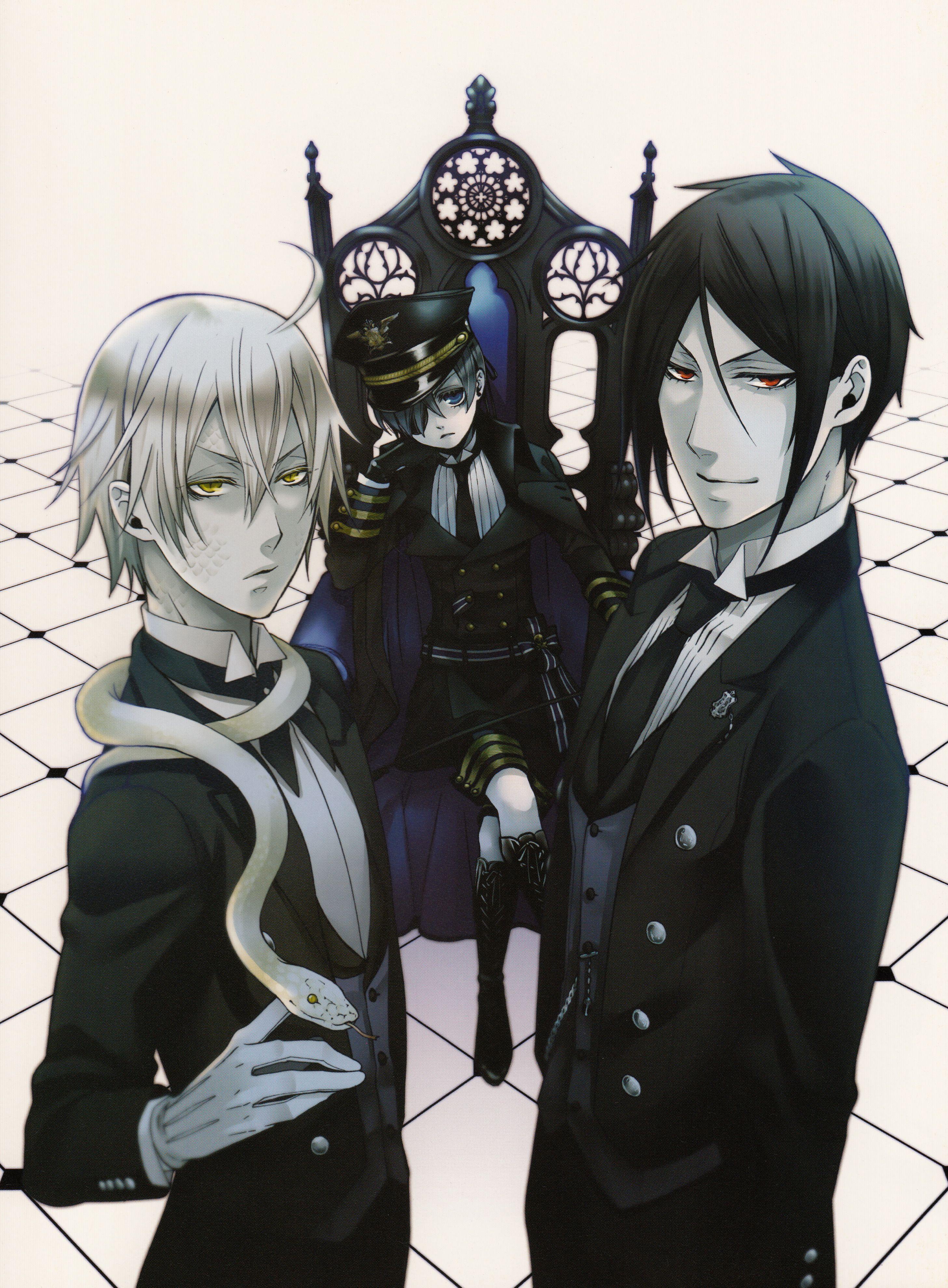 Snake Black Butler Wallpapers Wallpaper Cave