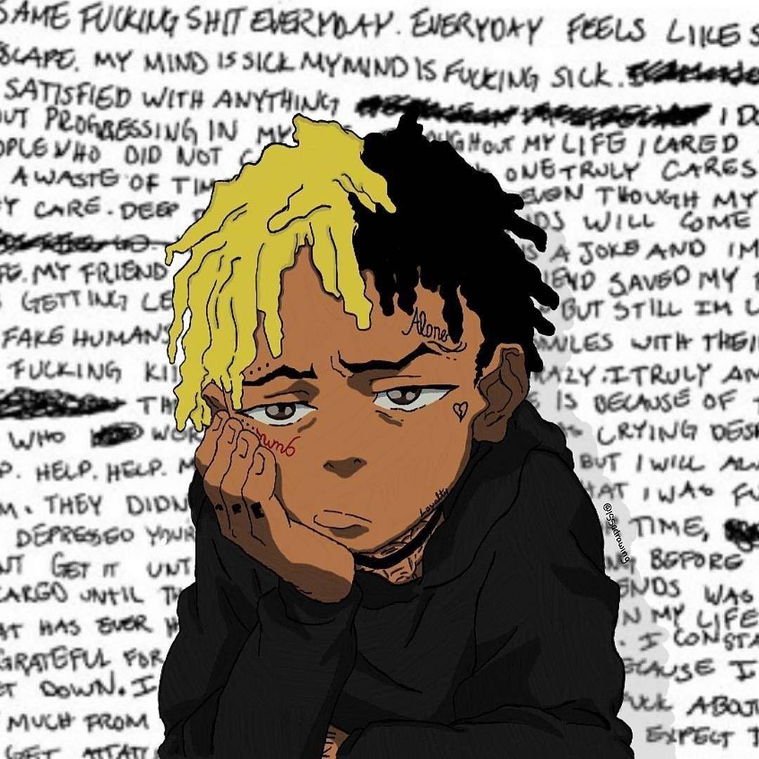 Cartoon XXXTentacion Wallpapers Wallpaper Cave