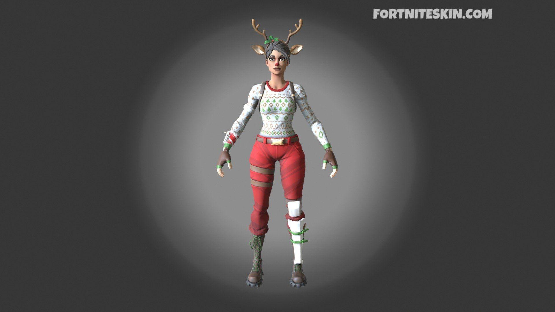 3d Fortnite Red Nose Raider Fortnite Online Vbucks Generator
