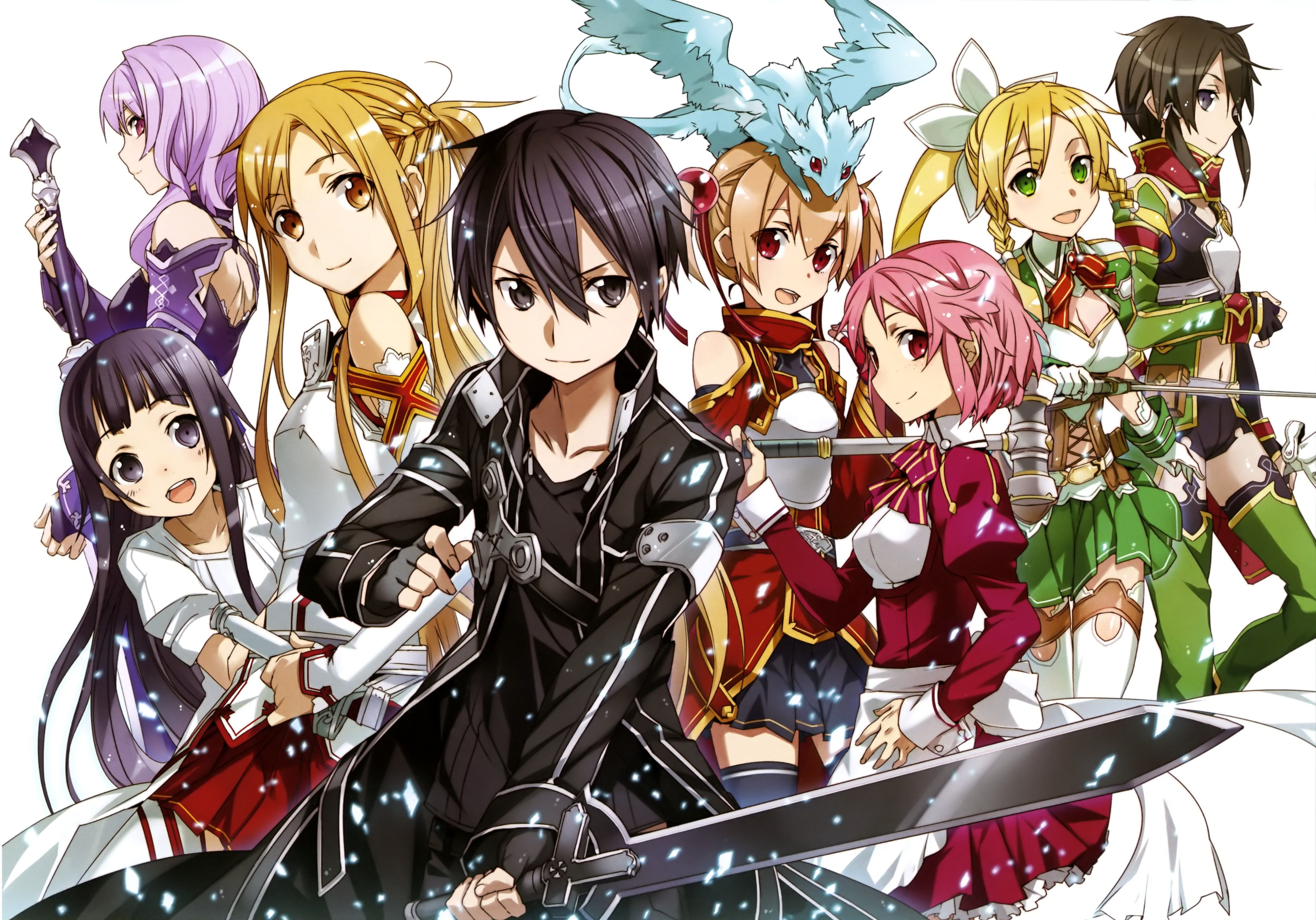 Sword Art Online 2 Aincrad Wallpapers Wallpaper Cave