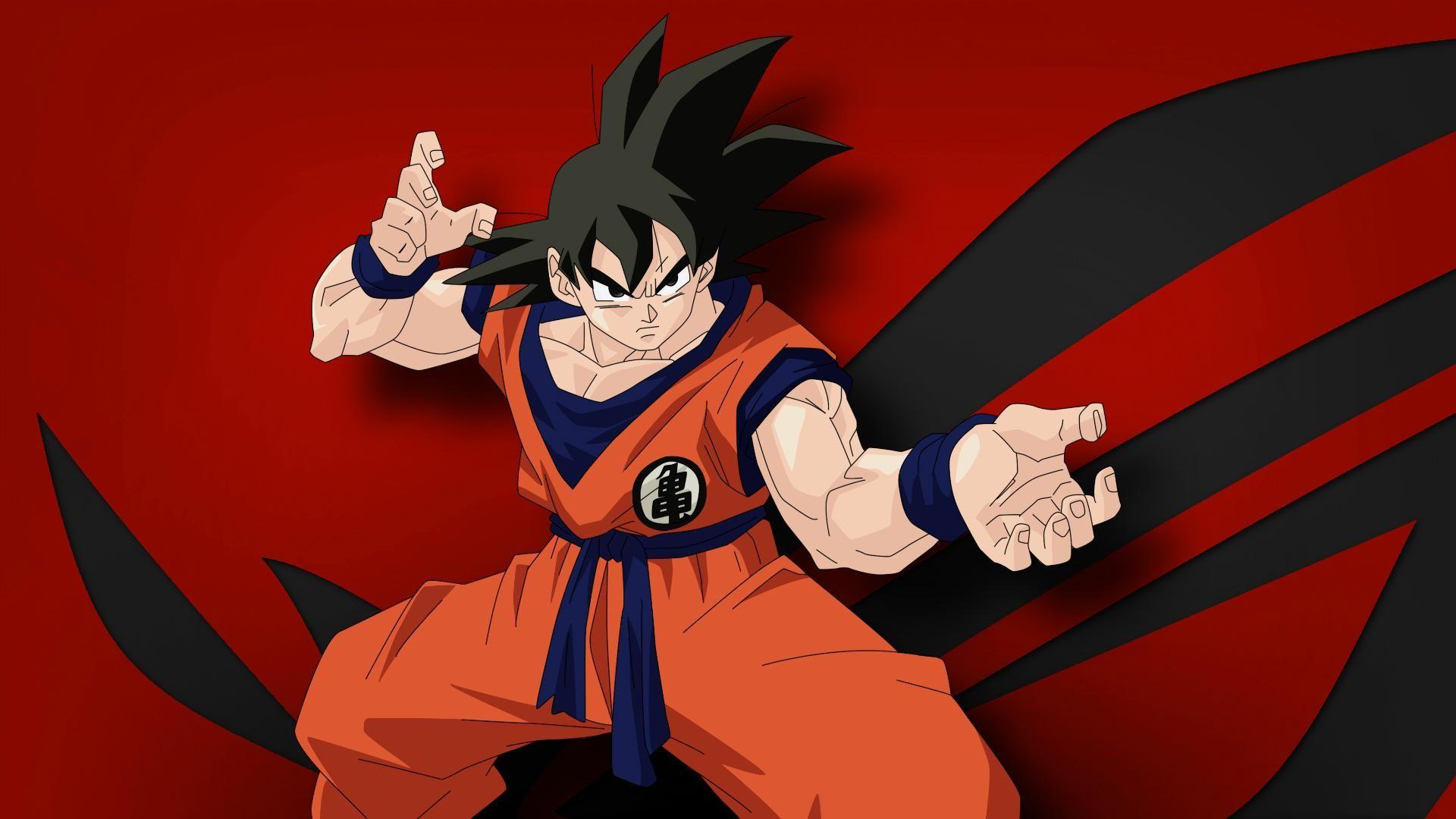 Goku Red Wallpapers Wallpaper Cave