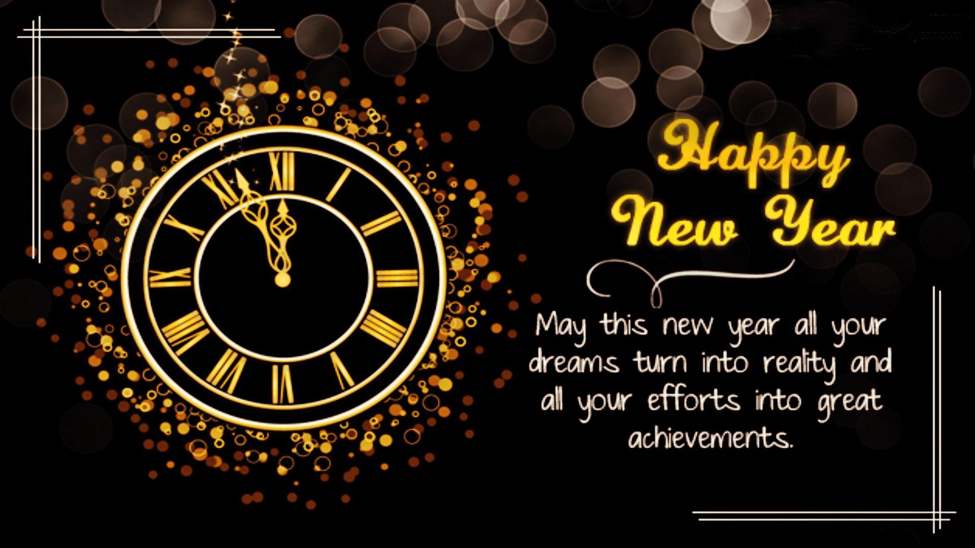 Happy New Year 1920x1080 Wallpapers Wallpaper Cave