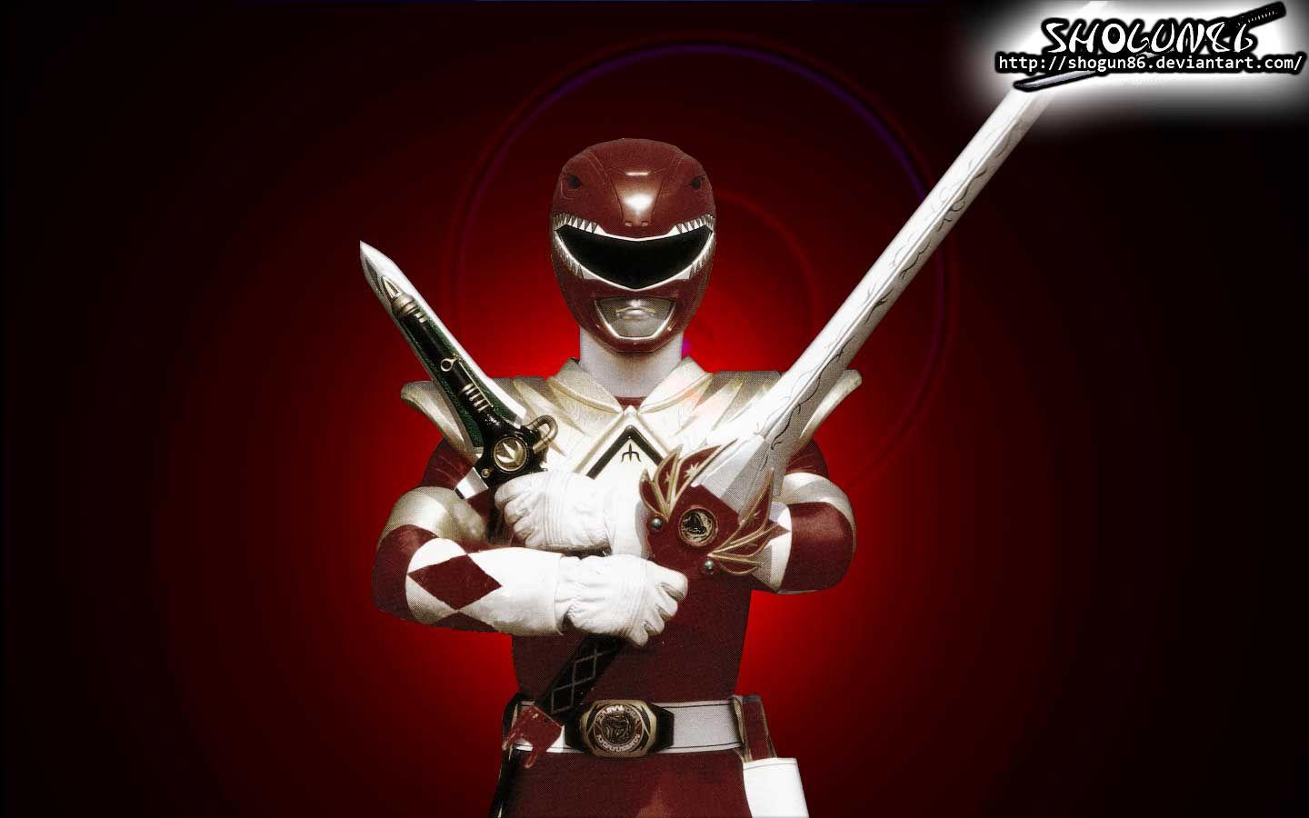 Mighty Morphin Power Rangers Red Ranger Wallpaper