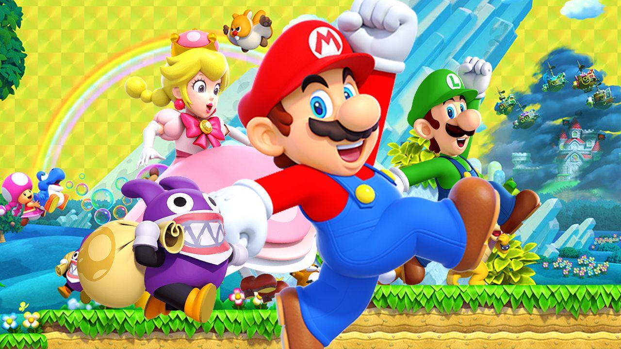 New Super Mario Bros U Deluxe Wallpapers Wallpaper Cave