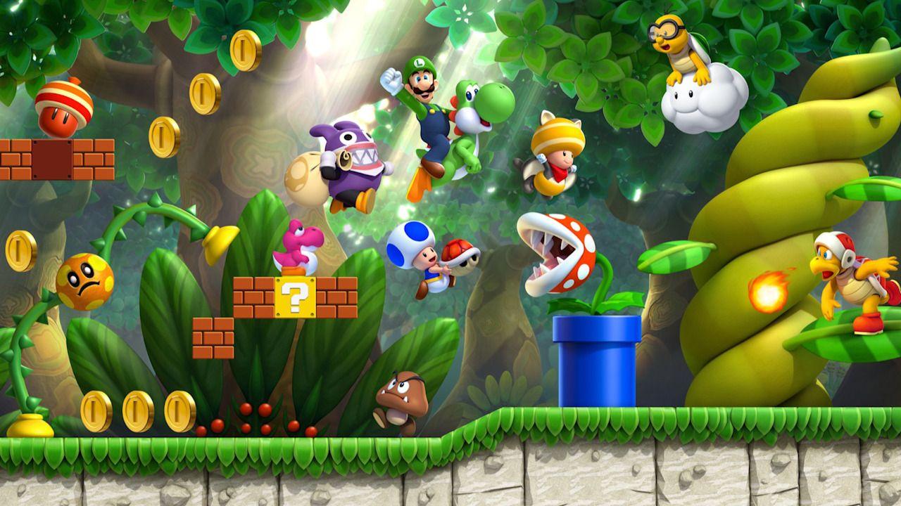 New Super Mario Bros U Deluxe Wallpapers Wallpaper Cave