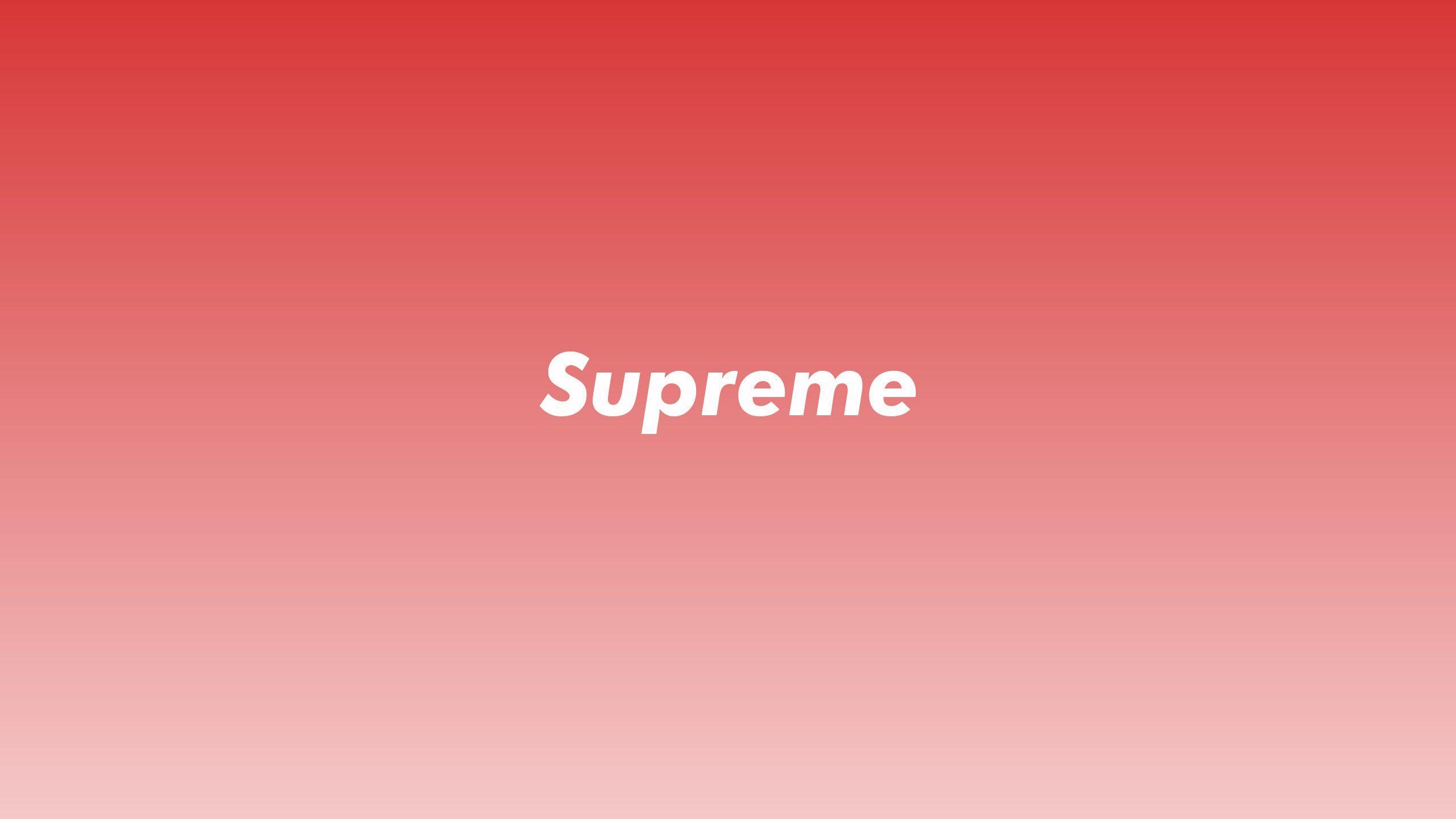 Red Supreme Wallpapers Wallpaper Cave