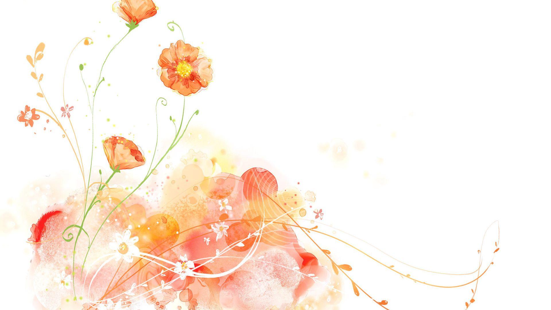 Watercolor Flowers Wallpapers Wallpaper Cave