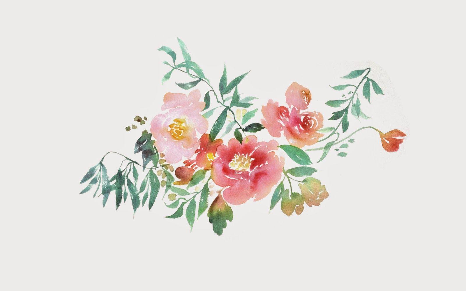 Watercolor Flowers Wallpapers Wallpaper Cave