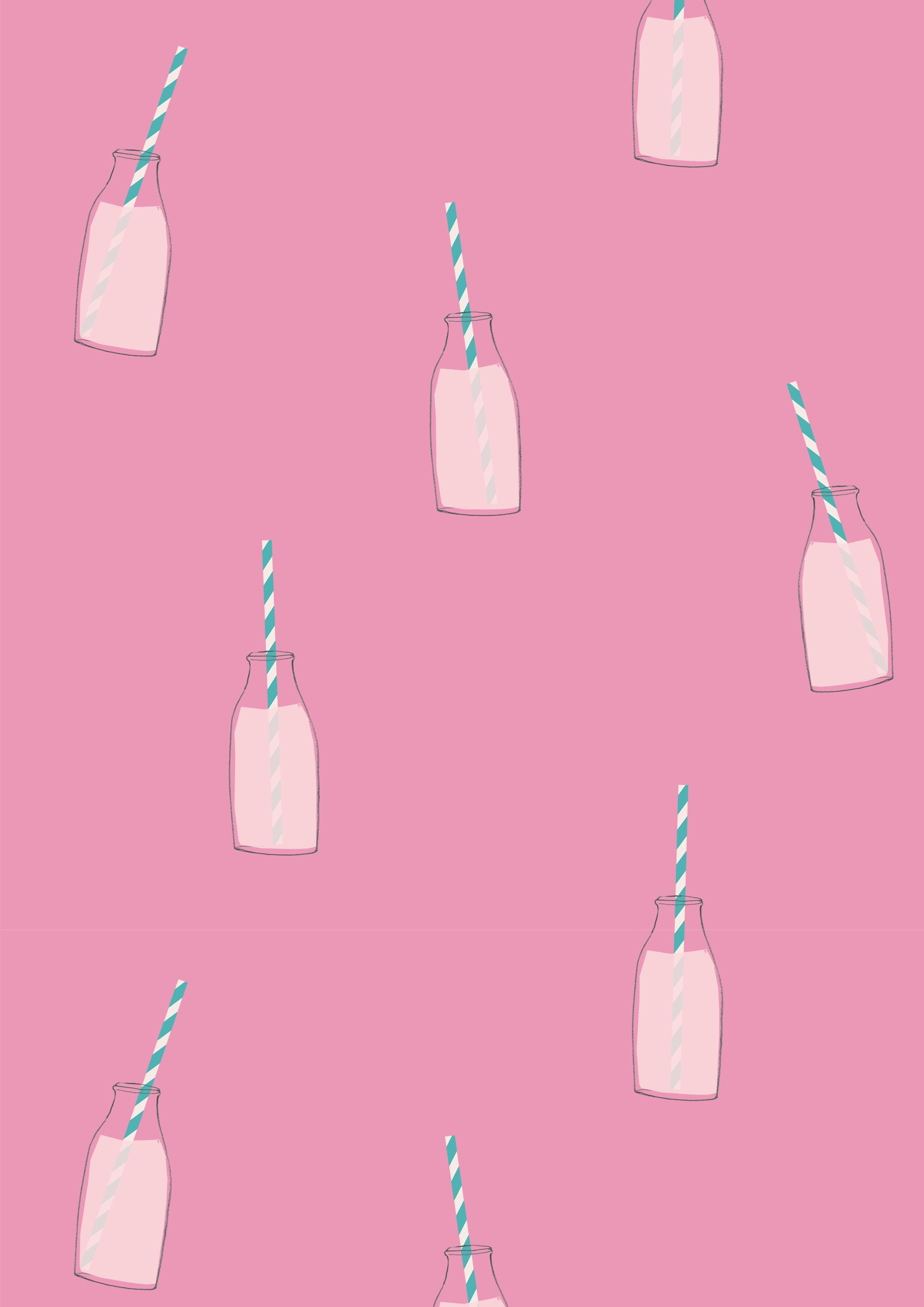 Pink Milk Wallpapers Wallpaper Cave
