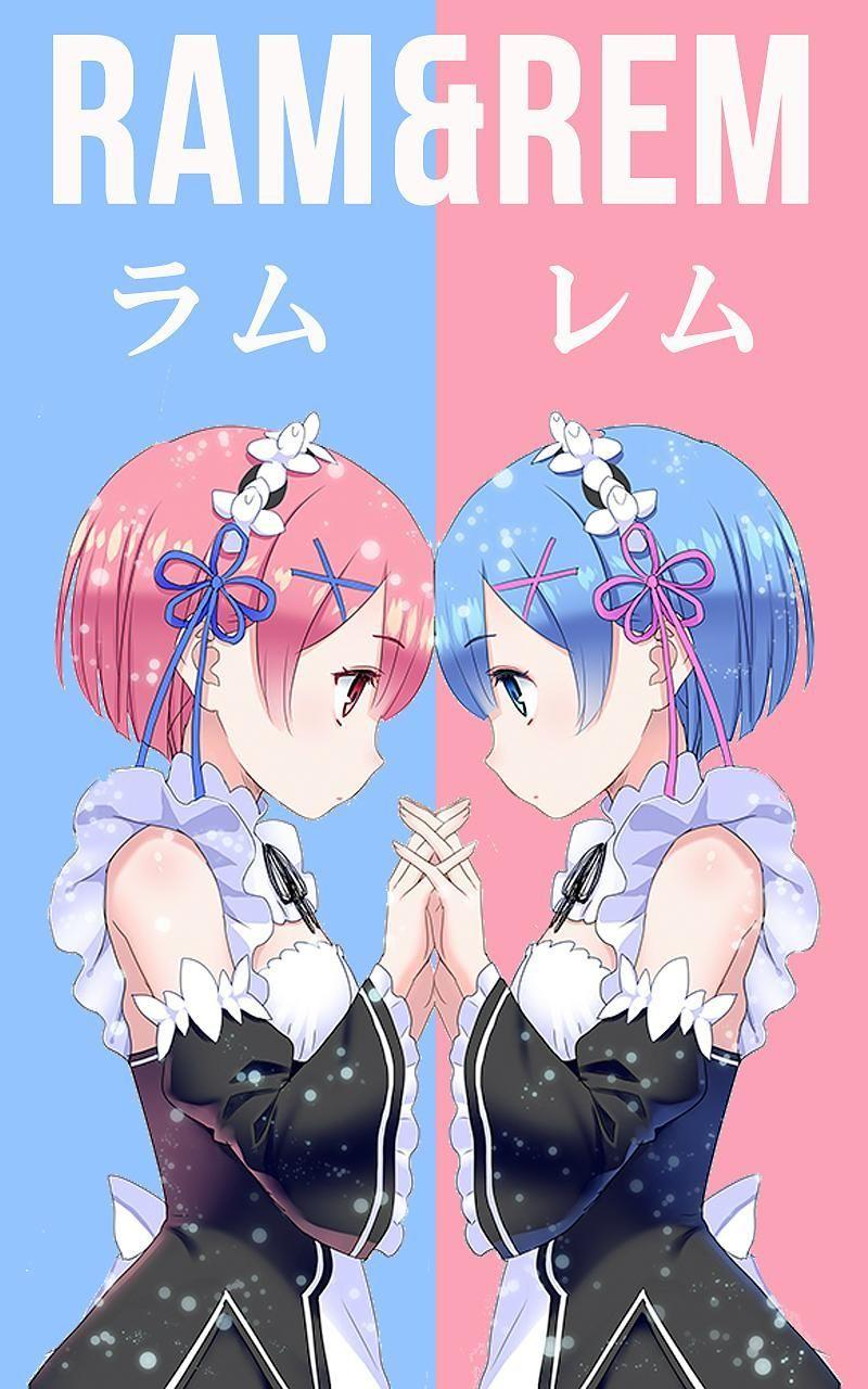 Ram And Rem Wallpapers Wallpaper Cave