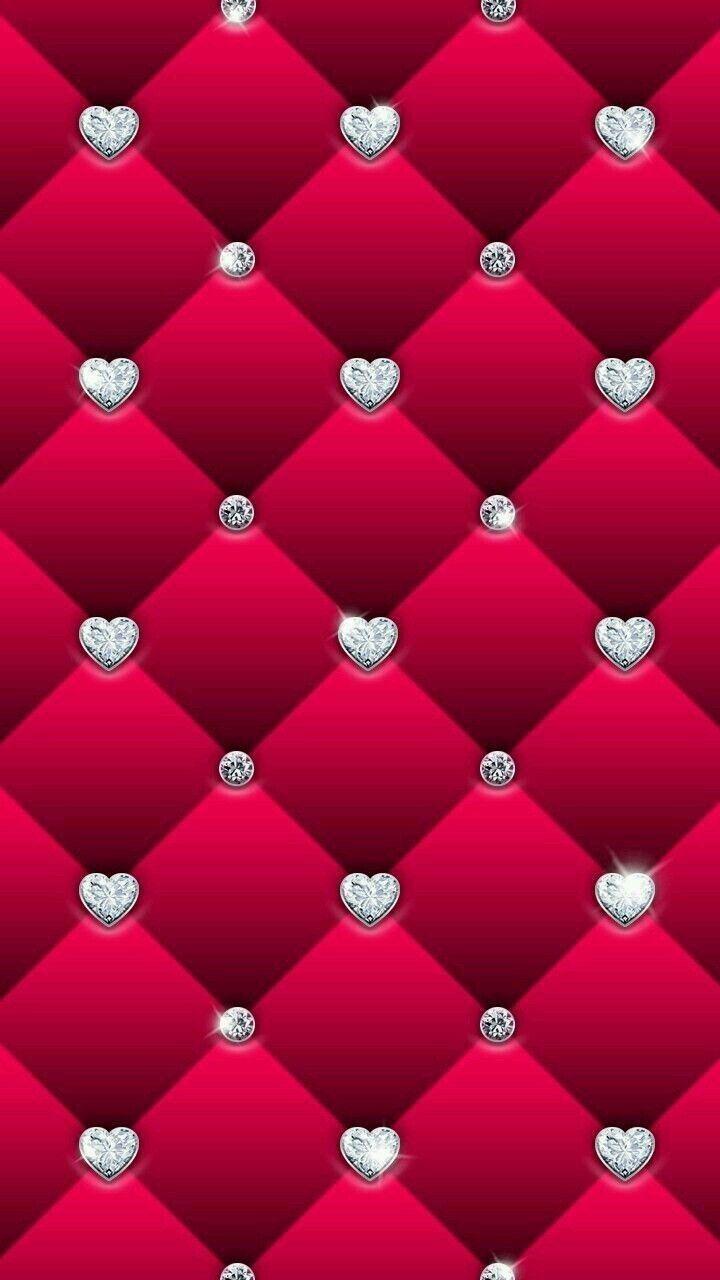 Heart Diamond Wallpapers Wallpaper Cave