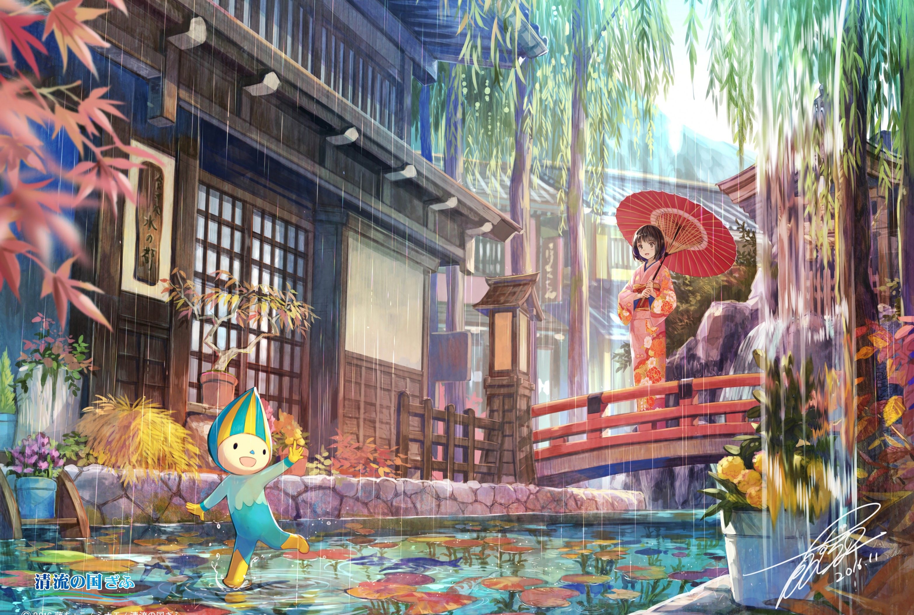 Traditional Japan Anime Wallpapers Wallpaper Cave