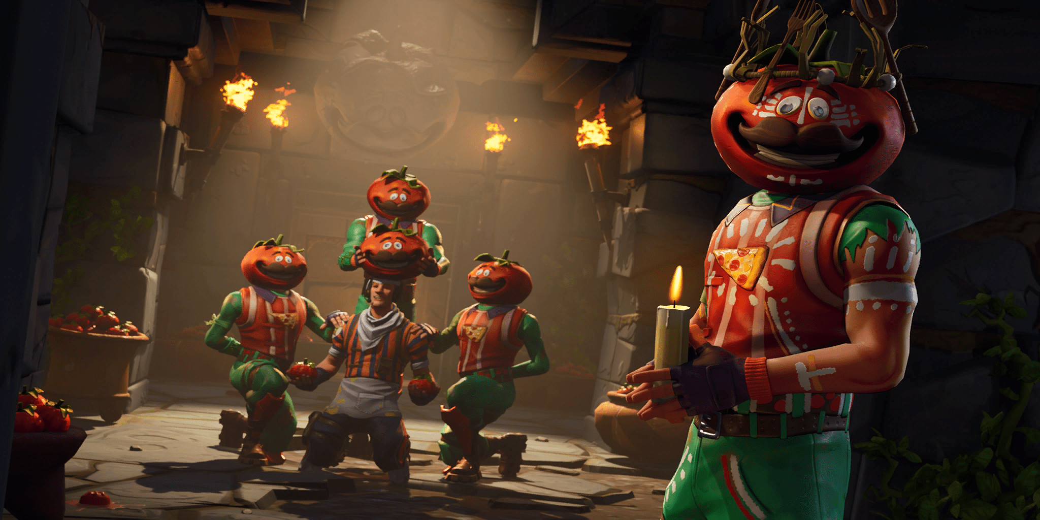 Tomato Head Fortnite Wallpapers Wallpaper Cave