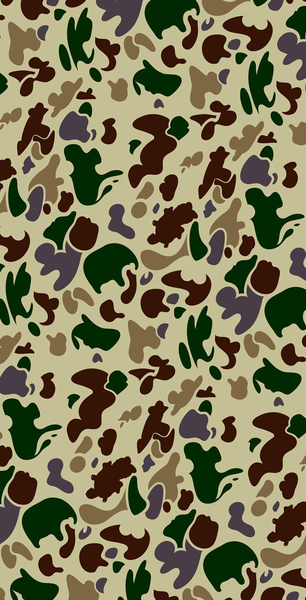 Supreme Camo Wallpapers Wallpaper Cave