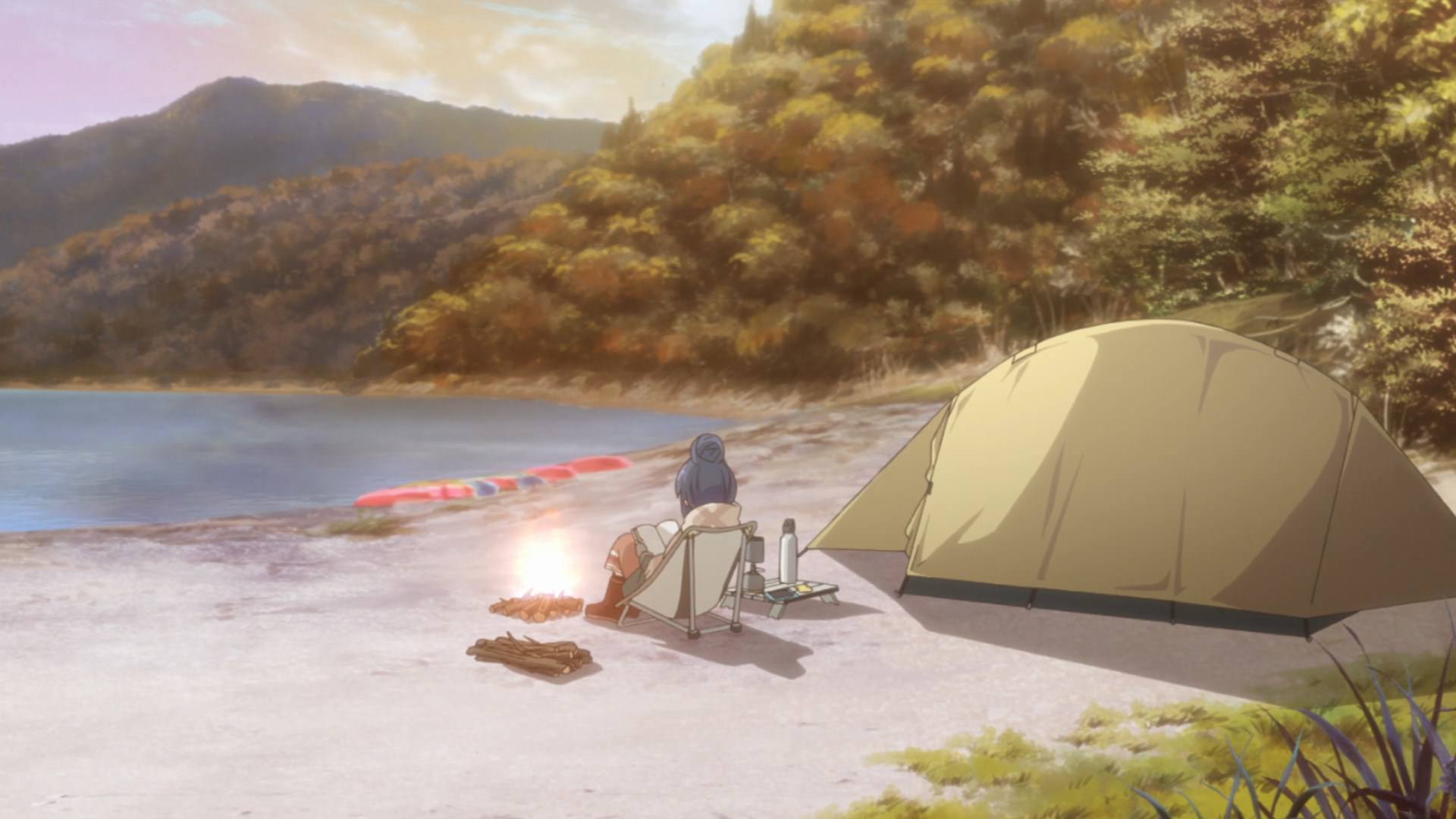 LaidBack Camp Wallpapers Wallpaper Cave