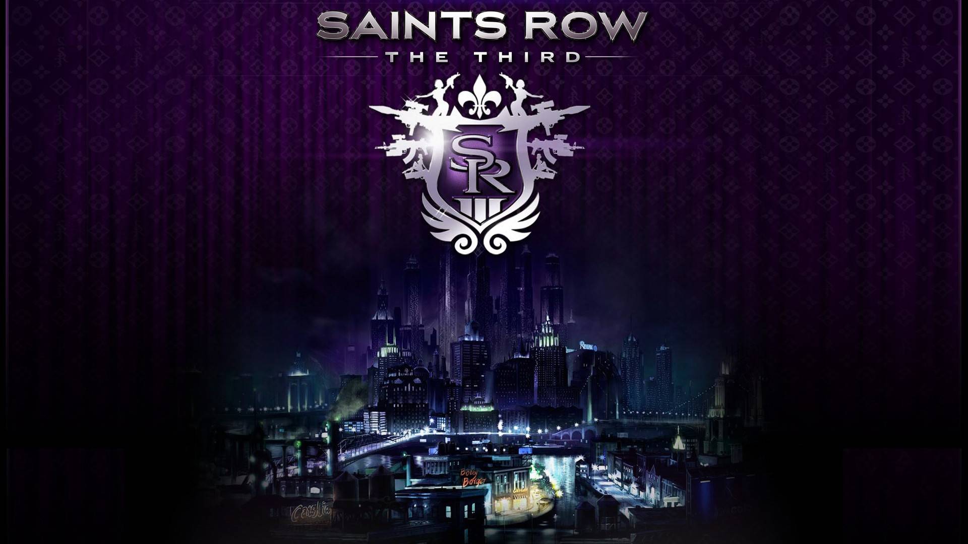 Saints Row 3 Logo Wallpaper