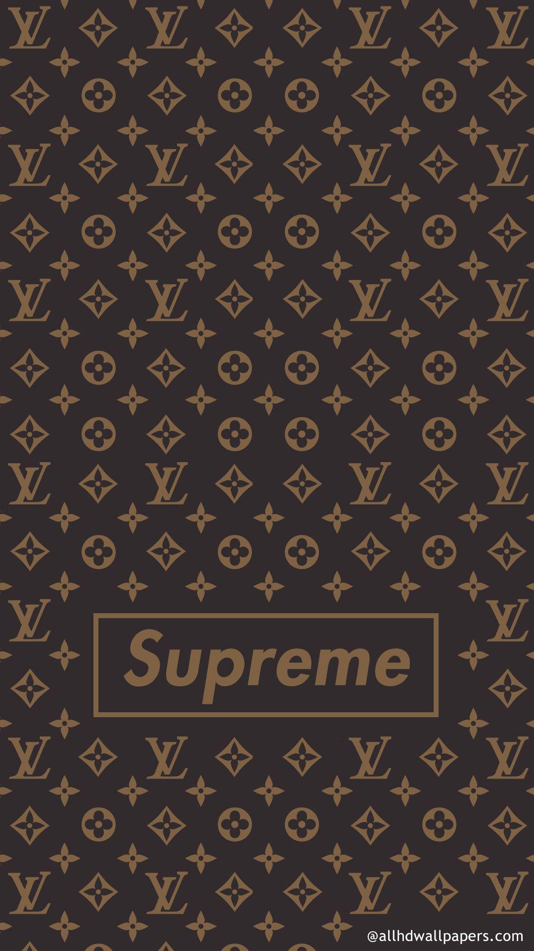Blue Louis Vuitton Supreme Wallpaper Shardiff World