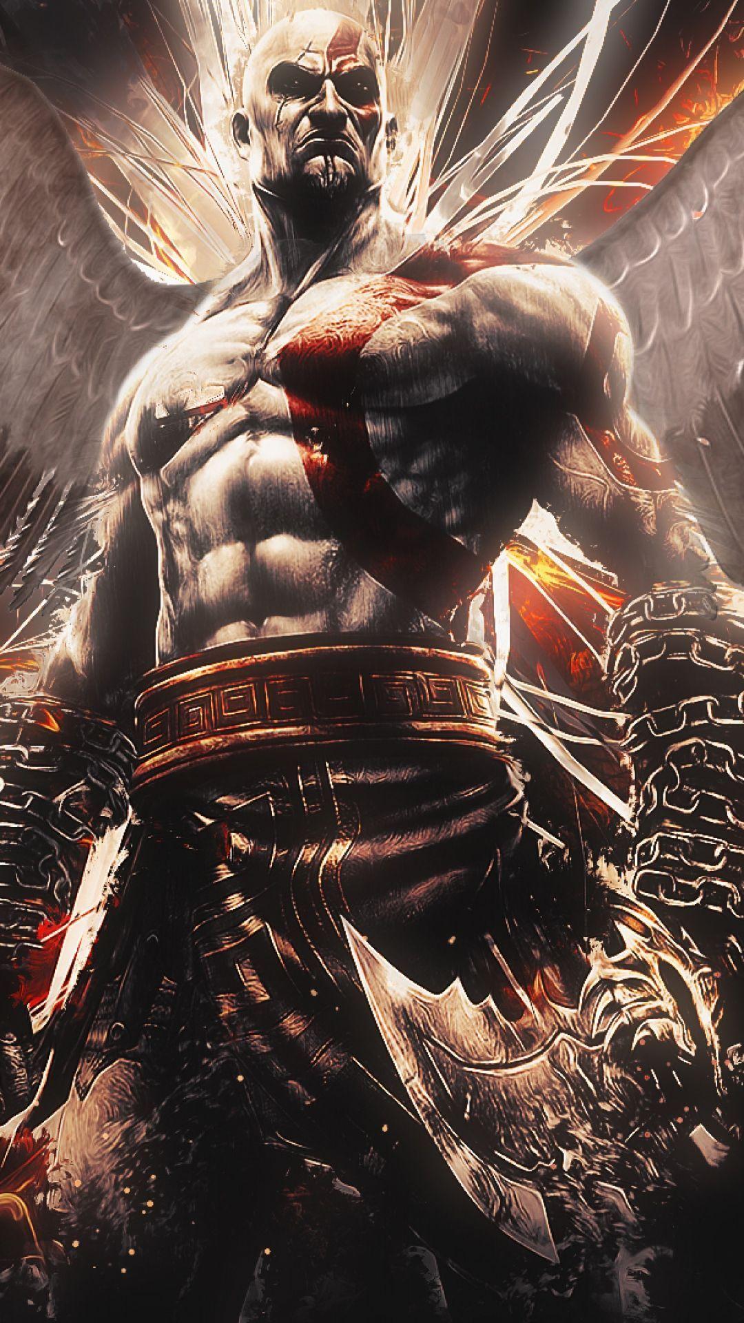 3d God Of War Phone Wallpapers Wallpaper Cave