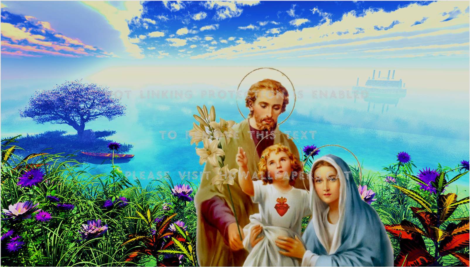 Jesus, Mary, And Joseph Wallpapers Wallpaper Cave