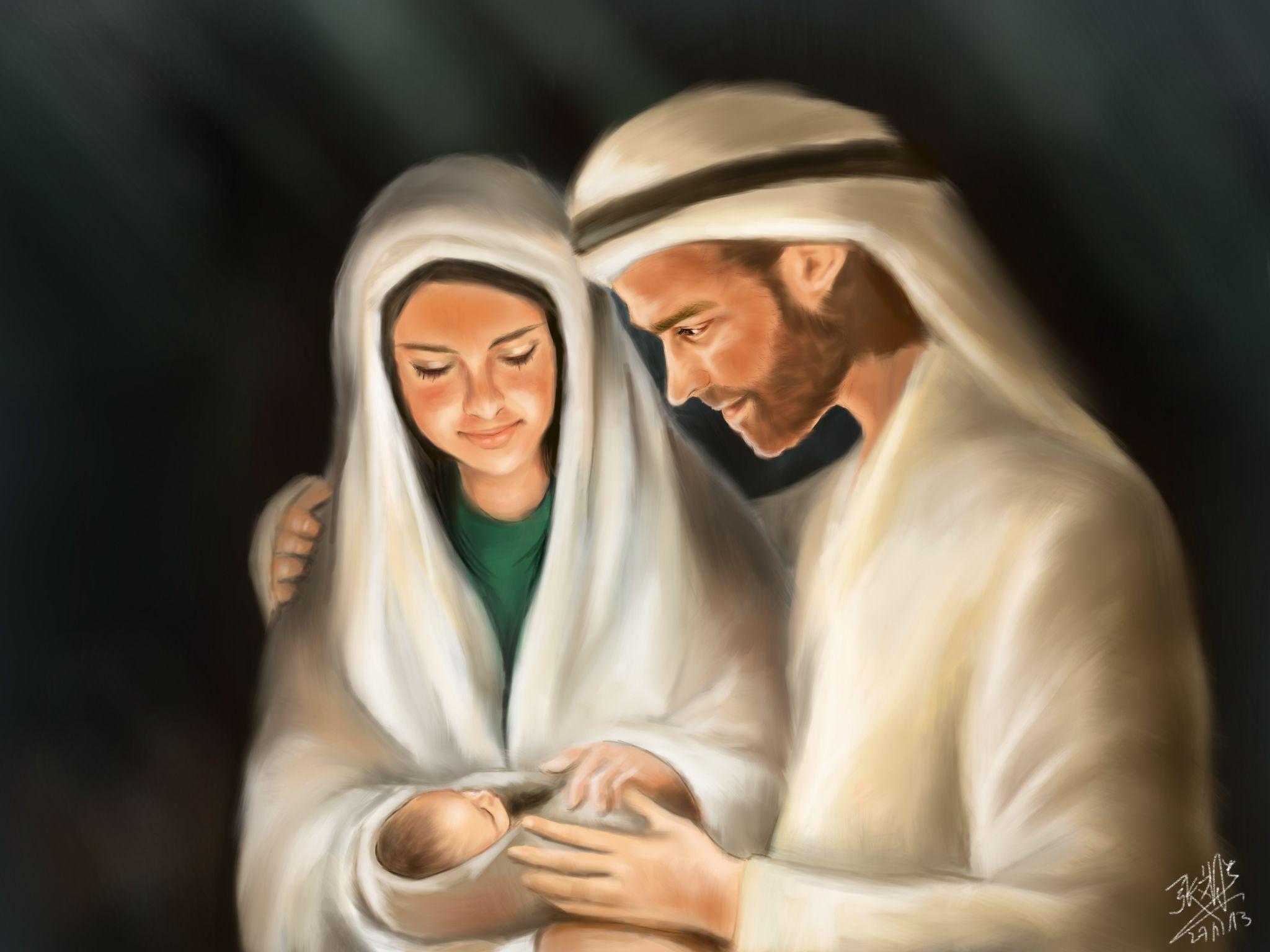 Jesus, Mary, And Joseph Wallpapers Wallpaper Cave