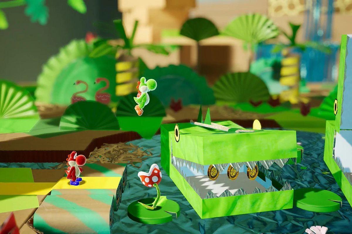 Yoshi's Crafted World Wallpapers Wallpaper Cave
