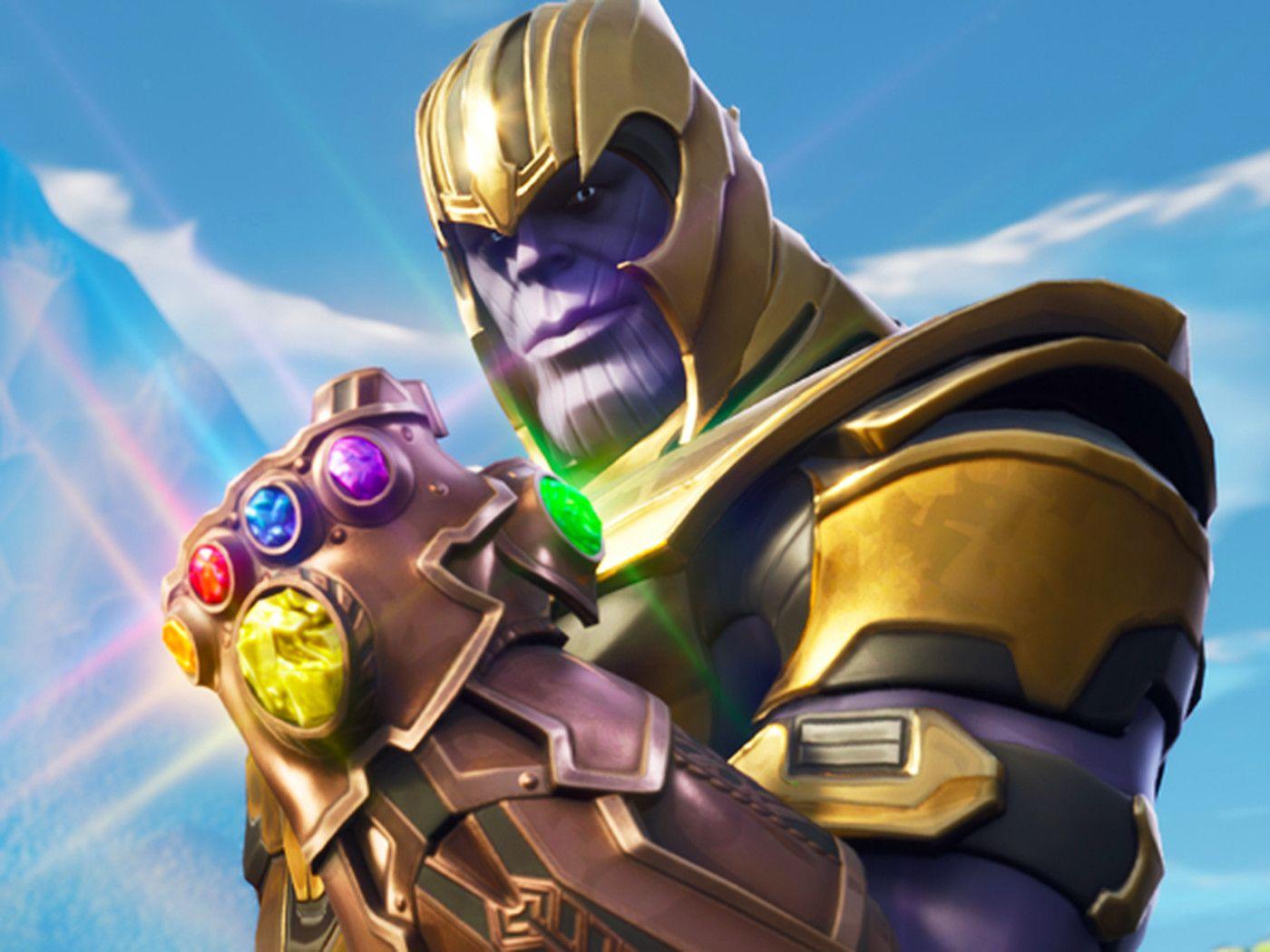 Fortnite Thanos Wallpapers Wallpaper Cave