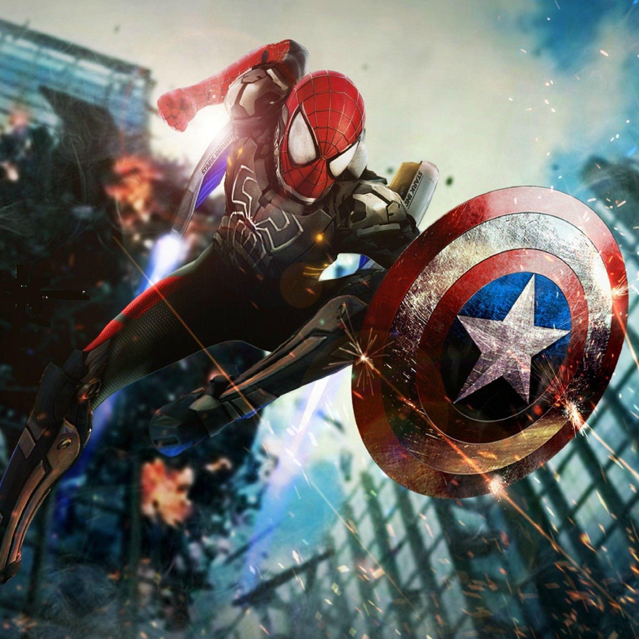 Iron Man And SpiderMan Wallpapers Wallpaper Cave