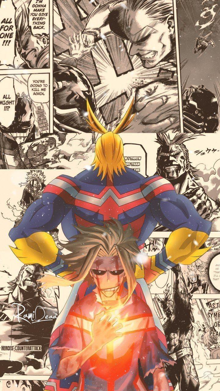 You Are Next All Might My Hero Academia Wallpapers