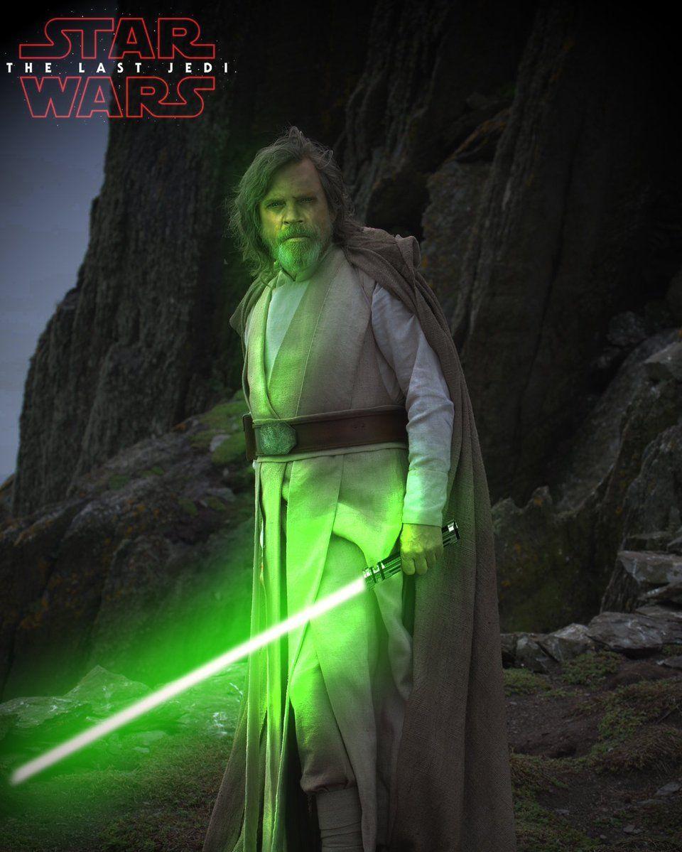 Luke Skywalker Using His Lightsaber Wallpapers Wallpaper