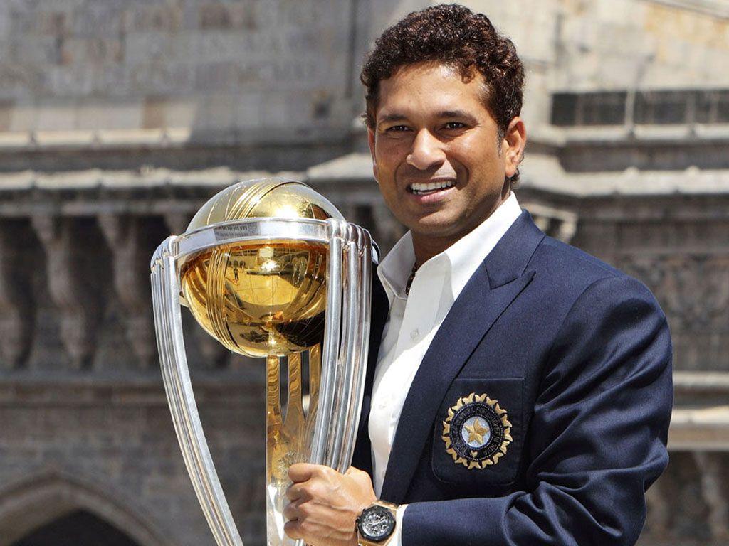 Sachin Tendulkar Breaking Records Celebrating the Historic Touchdown