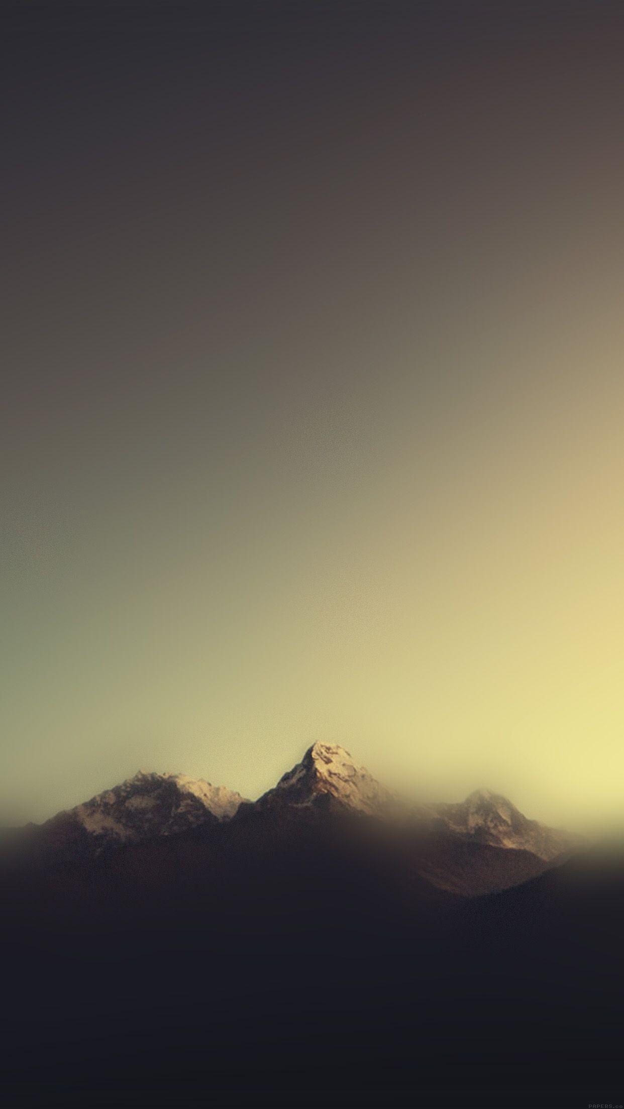 Minimal Mountain iPhone Wallpapers Wallpaper Cave